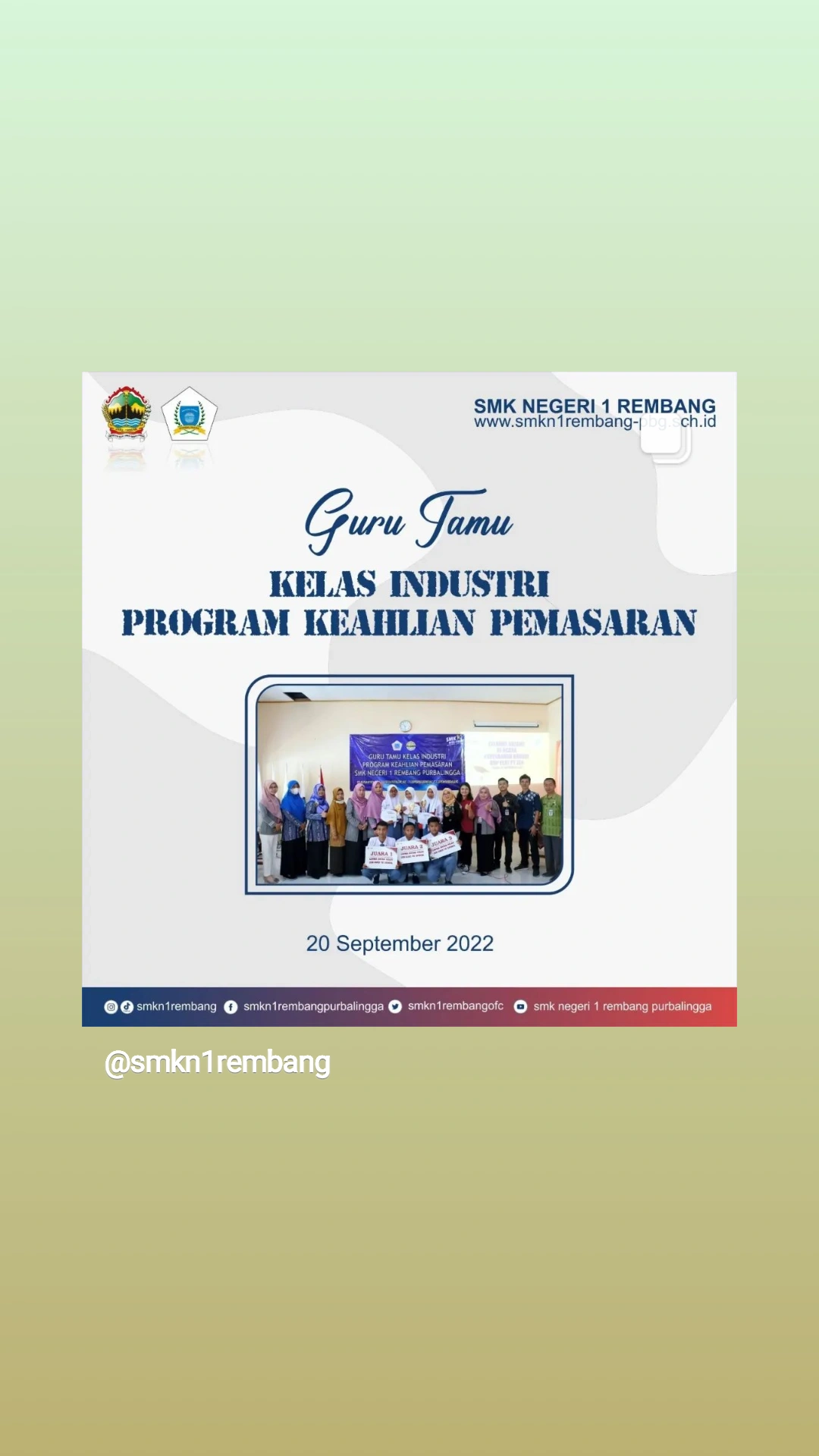 Guru Tamu Kejuruan Pemasaran