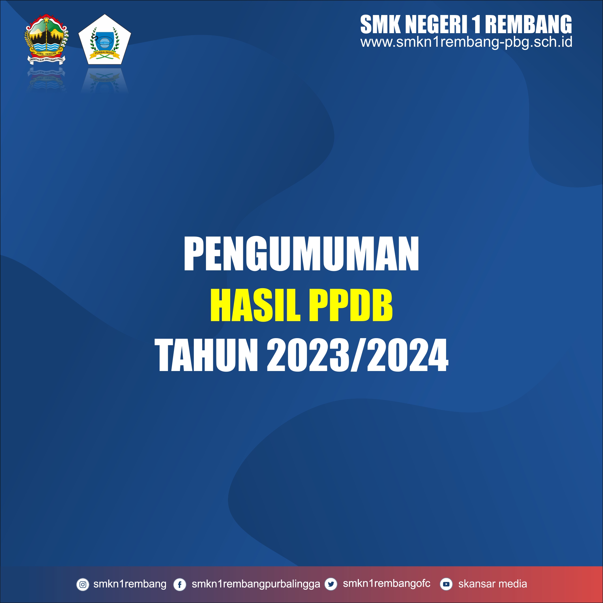 PENGUMUMAN HASIL PPDB TAHUN 2023/2024