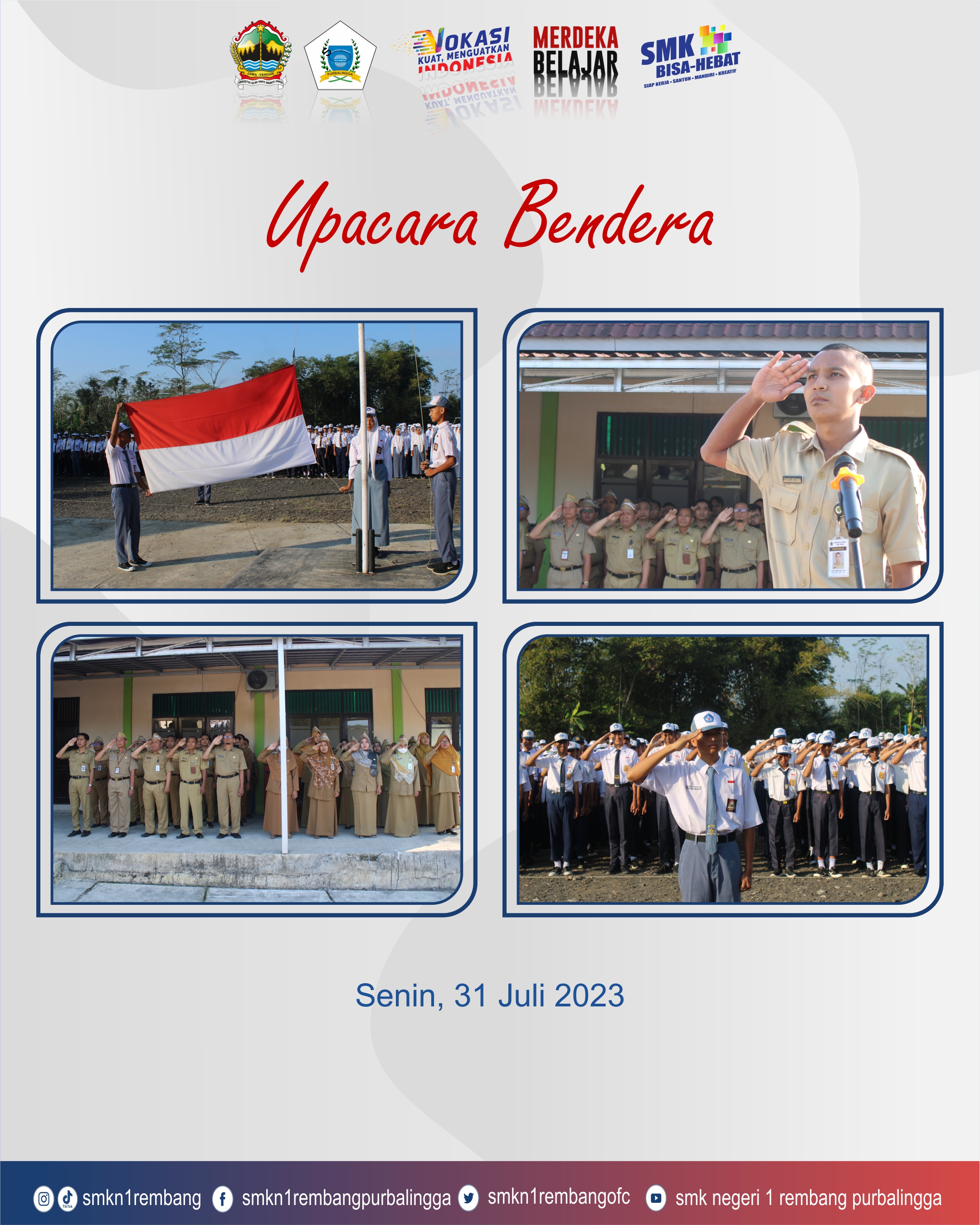 Upacara Bendera Rutin: Meningkatkan Rasa Kebangsaan dan Kebersamaan